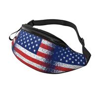 Marsupio casual a tracolla con cintura regolabile, marsupio impermeabile per tutte le tette e il seno sono una bella borsa a tracolla bianca per sport, viaggi, allenamento, Stile (27), Taglia unica