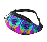 Marsupio casual a tracolla con cintura regolabile, marsupio impermeabile per tutte le tette e il seno sono una bella borsa a tracolla bianca per sport, viaggi, allenamento, Stile (40), Taglia unica