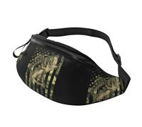 Marsupio casual a tracolla con cintura regolabile, marsupio impermeabile per tutte le tette e il seno sono una bella borsa a tracolla bianca per sport, viaggi, allenamento, Stile (34), Taglia unica