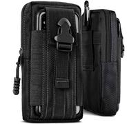 Marsupio cellulare per Alcatel 1c (2019) nylon cintura custodia clip astuccio