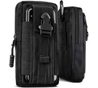 Marsupio cellulare per Oppo Find X2 Pro nylon cintura custodia case cover cli...