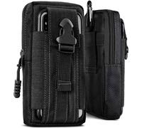 Marsupio cellulare per Realme 14 Pro 5G nylon cintura custodia case cover cli...