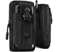 Marsupio cellulare per Realme 14 Pro Plus 5G nylon cintura custodia case clip...