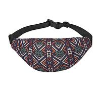 Marsupio colorato astratto con squalo grunge borsa a tracolla regolabile in vita zaino a tracolla per uomo donna viaggio escursionismo ciclismo corsa, Motivo 3, Taglia unica, Zaini Daypack