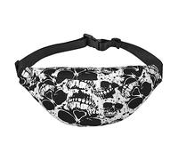 Marsupio colorato astratto con squalo grunge borsa a tracolla regolabile in vita zaino a tracolla per uomo donna viaggio escursionismo ciclismo corsa, Motivo 10, Taglia unica, Zaini Daypack