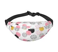 Marsupio colorato astratto con squalo grunge borsa a tracolla regolabile in vita zaino a tracolla per uomo donna viaggio escursionismo ciclismo corsa, Motivo 9, Taglia unica, Zaini Daypack