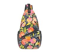 Marsupio colorato color pesca per uomo donna marsupio cintura regolabile marsupio casual marsupio per viaggi sport corsa escursionismo marsupio, Nero , Taglia unica