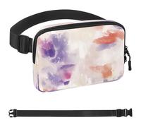 Marsupio colorato Tie Dyeing-118 per uomini e donne, marsupio per viaggi, casual, passeggiate, corsa, escursionismo, ciclismo, multicolore, 4 x 23 x 15 cm, Multicolore, 1.5x9.0x5.9in/4x23x15cm