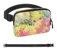 Marsupio colorato Tie Dyeing-121 per uomini e donne, marsupio per viaggi, casual, passeggiate, corsa, escursionismo, ciclismo, multicolore, 4 x 23 x 15 cm, Multicolore, 1.5x9.0x5.9in/4x23x15cm