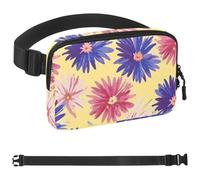 Marsupio colorato Tie Dyeing-143 per uomini e donne, marsupio con tracolla regolabile, alla moda, borsa a tracolla ovunque, per viaggi all'aperto, corsa, escursionismo, multicolore, Multicolore,