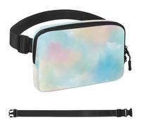 Marsupio colorato Tie Dyeing-96, unisex, alla moda, alla moda, per jogging, escursionismo, donna, uomo, multicolore, 4 x 23 x 15 cm, Multicolore, 1.5x9.0x5.9in/4x23x15cm
