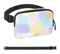 Marsupio colorato Tie Dyeing-99, unisex, alla moda, alla moda, per jogging, escursionismo, donna, uomo, multicolore, 4 x 23 x 15 cm, Multicolore, 1.5x9.0x5.9in/4x23x15cm