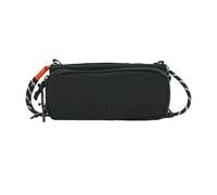 Marsupio compatto da trekking, leggero, design ergonomico, multi scomparto per bottiglia d'acqua, borsa a tracolla essenziale da viaggio, Nero