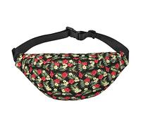 Marsupio con banconote da cento dollari marsupio regolabile in vita borsa a tracolla zaino per uomo donna viaggio escursionismo ciclismo corsa, Motivo 10, Taglia unica, Zaini Daypack