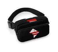 Marsupio con bandiera di Washington DC Fashion Crossbody Marsupio regolabile Marsupio durevole per uomo donna