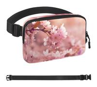 Marsupio con bellissimo paesaggio sotto la luna per uomini e donne, marsupio con tracolla regolabile, alla moda, borsa a tracolla ovunque, per viaggi all'aperto, corsa, escursionismo, Multicolore 06,