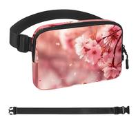Marsupio con bellissimo paesaggio sotto la luna per uomini e donne, marsupio con tracolla regolabile, alla moda, borsa a tracolla ovunque, per viaggi all'aperto, corsa, escursionismo, Multicolore 05,