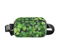 Marsupio con cintura toracica per uomo e donna, San Valentino, eucalipto, cuori, borsa a tracolla, grande capacità, portafoglio passaporto da viaggio, per ciclismo, escursionismo, palestra, 12, 1 Size