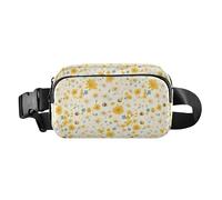 Marsupio con conchiglie di diverse forme e stelle marine, unisex, alla moda, per viaggi, vacanze, corsa, Margherita Api Miele, 1 Size