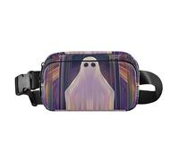 Marsupio con cuori colorati arcobaleno alla moda per donne uomini adolescenti borsa a tracolla multiuso accessorio da viaggio, Tarocchi unici, 1 size