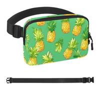 Marsupio con fenicottero rosa per uomini e donne, marsupio con tracolla regolabile, borsa a tracolla alla moda ovunque per viaggi, attività all'aperto, corsa, escursionismo, Multicolore 07,