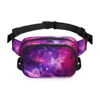 Marsupio con galassia che scoppia, per donne, uomini, ragazze, ragazzi, bambini, per corsa, sport, escursionismo, borsa da cintura, Colore, XL, Organizer per borse