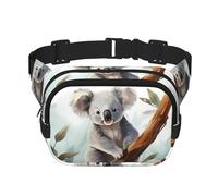 Marsupio con koala e farfalla marsupio piccolo alla moda a tracolla marsupio leggero marsupio per donne uomini corsa allenamento escursionismo viaggi