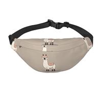 Marsupio con lama No Drama per uomo e donna, alla moda, borsa a tracolla con tracolla regolabile, impermeabile, per viaggi, escursionismo, sport, nero, taglia unica, Nero , Taglia unica