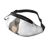 Marsupio con mappa del tesoro, unisex, alla moda, regolabile, per allenamento, corsa, viaggi, stile casual, Walrus, Taglia unica