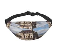 Marsupio con monumenti storici dell'Armenia per uomo e donna, marsupio alla moda ovunque borsa a tracolla portafoglio marsupio con cinghia regolabile impermeabile borsa da petto per viaggi,