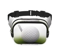 Marsupio con palline da golf da donna, impermeabile, regolabile, alla moda, casual, a tracolla, per corsa, allenamento, escursionismo, viaggi, nero, taglia unica, Nero , Taglia unica