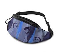 Marsupio con pinguini imperatore, regolabile, per viaggi, corsa, ciclismo, Foto