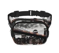 Marsupio con ponte di Brooklyn, regolabile, grande, da viaggio, unisex