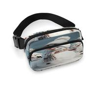 Marsupio con pupazzo di neve, leggero, con cinghia regolabile, per corsa e viaggio