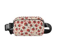 Marsupio con scritta "Happy Valentine's Day", alla moda, per uomini e donne, impermeabile, accessorio da viaggio con tracolla regolabile, per viaggi, vacanze, corsa, Buon San Valentino cuore