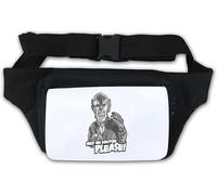 Marsupio con scritta "Help Me Doctor Please - Lupo mannaro - Bianco