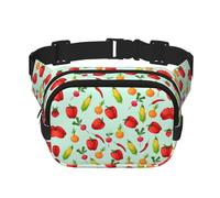 Marsupio con stampa di farfalle per donne e uomini, con cinghia regolabile, per viaggi, escursionismo, ciclismo