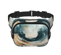 Marsupio con stampa Within The Tides per donne e uomini, con cinghia regolabile, per viaggi, escursionismo, ciclismo