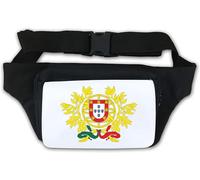 Marsupio con stemma del Portogallo, colore: bianco