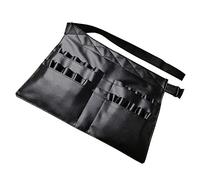 Marsupio con tasche per pennelli da trucco, organizer portatile professionale per pennelli da trucco, con cinghia regolabile (senza spazzola), Nero