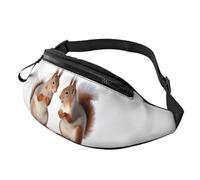 Marsupio con teschio floreale, grande marsupio alla moda per donne e uomini, tasche sicure con cerniera, regolabile, per viaggi, feste, sport, corsa, escursionismo, uso quotidiano, 3D, Taglia unica