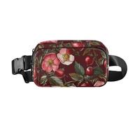 Marsupio con tracolla regolabile, per donne e uomini, borsa a tracolla Art Pet Pig oro rosa, portafoglio da viaggio di grande capacità per shopping, sport, lavoro, 07, 1 Size