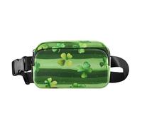 Marsupio con tracolla regolabile, per donne e uomini, per carnevale e martedì grasso, con fiori e monete, grande capacità, per shopping, sport, lavoro, 11, 1 Size