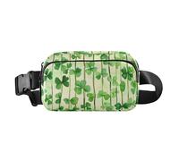 Marsupio con tracolla regolabile, per donne e uomini, per carnevale e martedì grasso, con fiori e monete, grande capacità, per shopping, sport, lavoro, 16, 1 Size