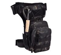 Marsupio Cosciale Tattico Militare Borsa Gamba Moto Molle Impermeabile per
