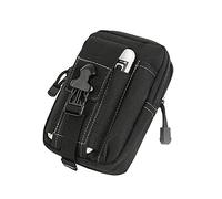 Marsupio Custodia Cassa Compatibile Con Samsung Galaxy XCover7 Del Telefono Calotta Di Protezione Smartphone Sacchetto Holster Cintura Nero Con Spazio Compatibile Con La Banca Di Potere, Hard Disk,