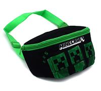 Marsupio da Bambino Minecraft Originale Due colori Regolabile (Nero)