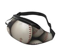 Marsupio da baseball per uomo e donna, impermeabile, sportivo, alla moda, borsa a tracolla con cinghia regolabile, grande borsa a tracolla per viaggi ed escursioni