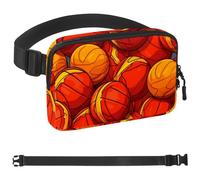 Marsupio da baseball per uomo e donna, per escursionismo, corsa, jogging, tasca con cinghia regolabile, per corsa, passeggiate, viaggi, Multicolore 04, 1.5x9.0x5.9in/4x23x15cm