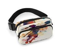 Marsupio da basket con cinghia regolabile, alla moda, per sport all'aria aperta, escursionismo